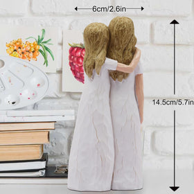 AcowSpt Mama Gifts warmth-feeling figurine conveys safety and love for home display.