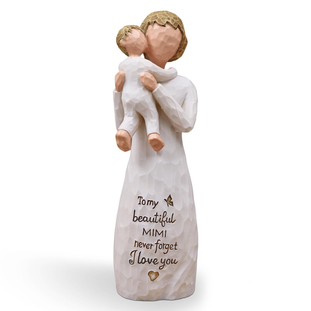 AcowSpt Mimi Gifts Grandmother Figurine highlights a tender moment for grandma keepsakes