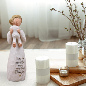 AcowSpt Mimi Nightstand Display versatile home decor for special memories