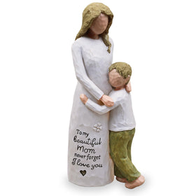 AcowSpt mother of the groom figurine hand-painted for display.