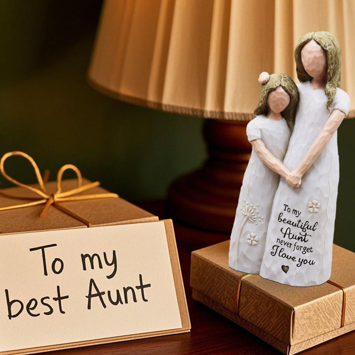 AcowSpt Mother's Day aunt gift from niece, a sentimental keepsake.