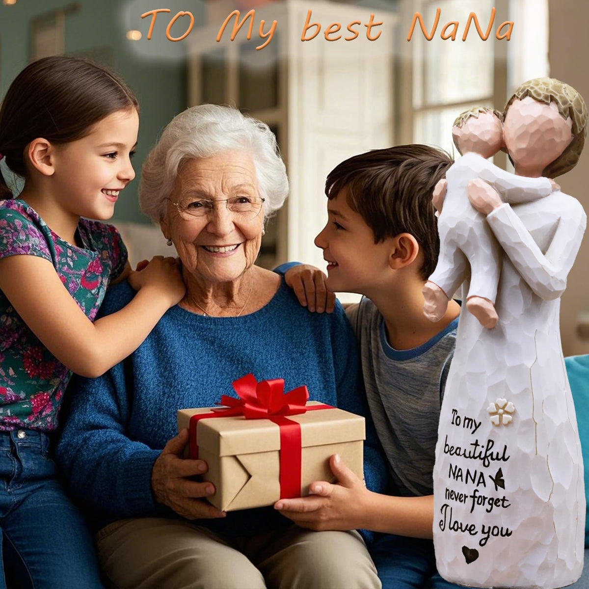 AcowSpt Nana Gifts gift box-ready keepsake that speaks to memory and love.