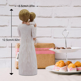 AcowSpt nanny figurine displayed on bedside table or shelf for daily warmth