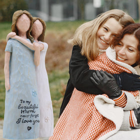 AcowSpt hand-painted details emphasize warmth and safety in family keepsakes.