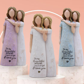 AcowSpt valentines-day-gift-mom figurine evokes warmth and appreciation in daily spaces.