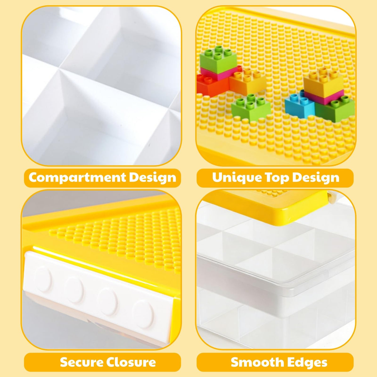 Acshio removable divided tray provides flexible compartments for small parts