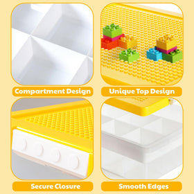 Acshio removable divided tray provides flexible compartments for small parts