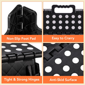 ACSTEP anti-slip surface with grip dots ensures secure footing.