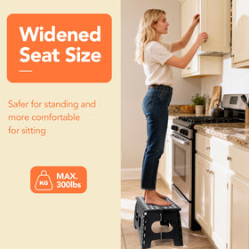 ACSTEP heavy-duty design supports adults and kids for versatile tasks.