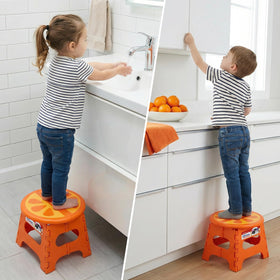 ACSTEP kid-friendly round seat supports comfortable daily use.