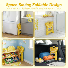 ACSTEP non-slip feet keep the stool secure on slippery surfaces during use.