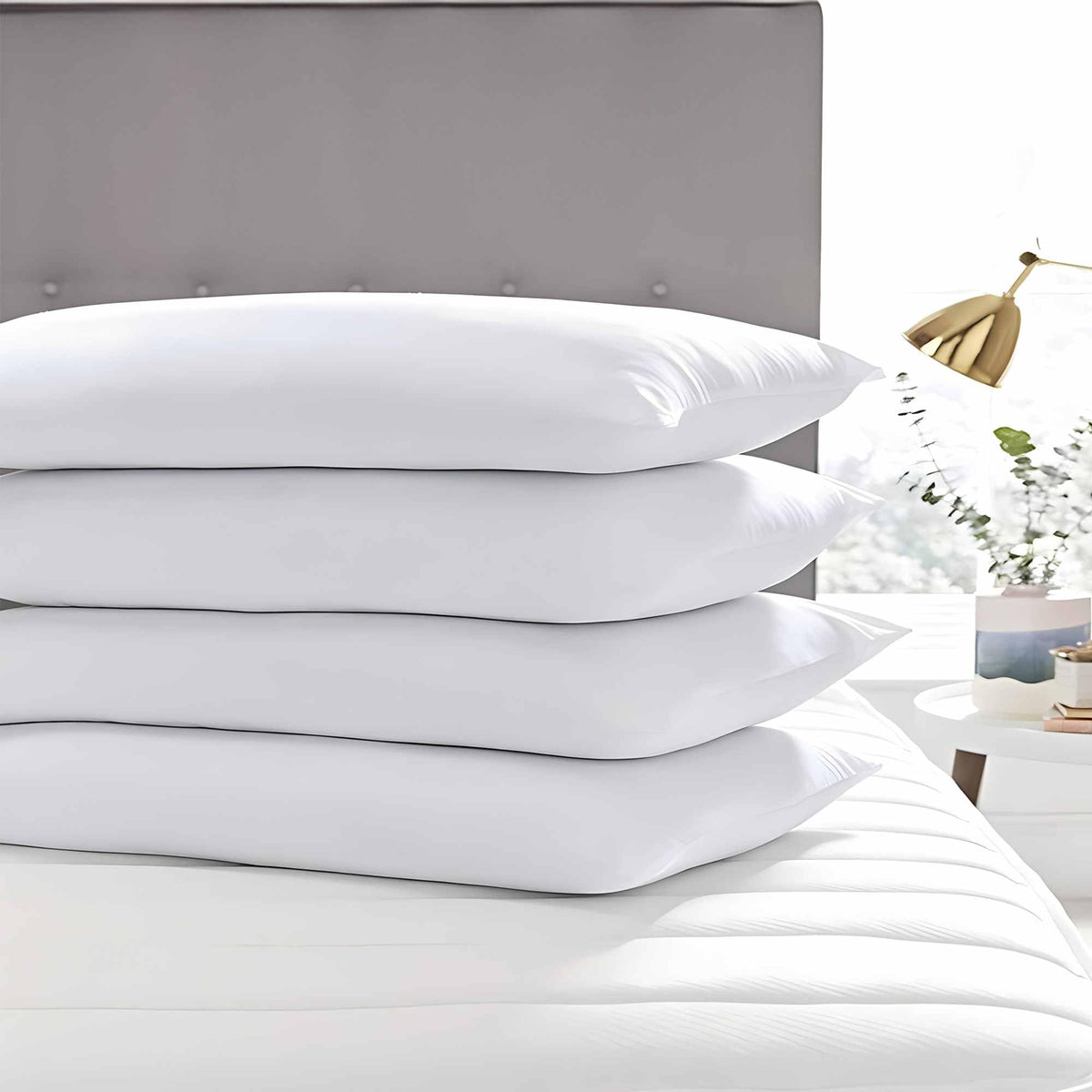 Acteb breathable polycotton cover offers a cool sleep surface.