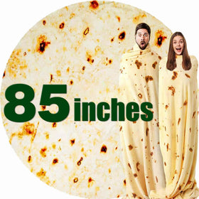 Acteb burrito blanket in giant wrap for cozy lounging and fun