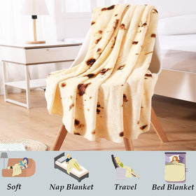 Acteb burrito blanket gift-exchange perfect for White Elephant or novelty gifts