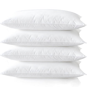 Acteb medium support pillow 20x26 with plush fill for balanced neck support.