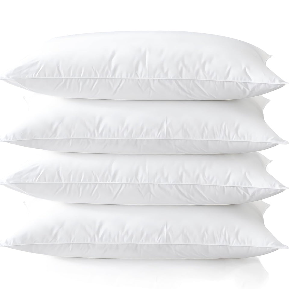 Acteb medium support pillow 20x26 with plush fill for balanced neck support.