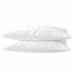 Acteb Ultra Thin pillow front view for back and stomach sleepers.