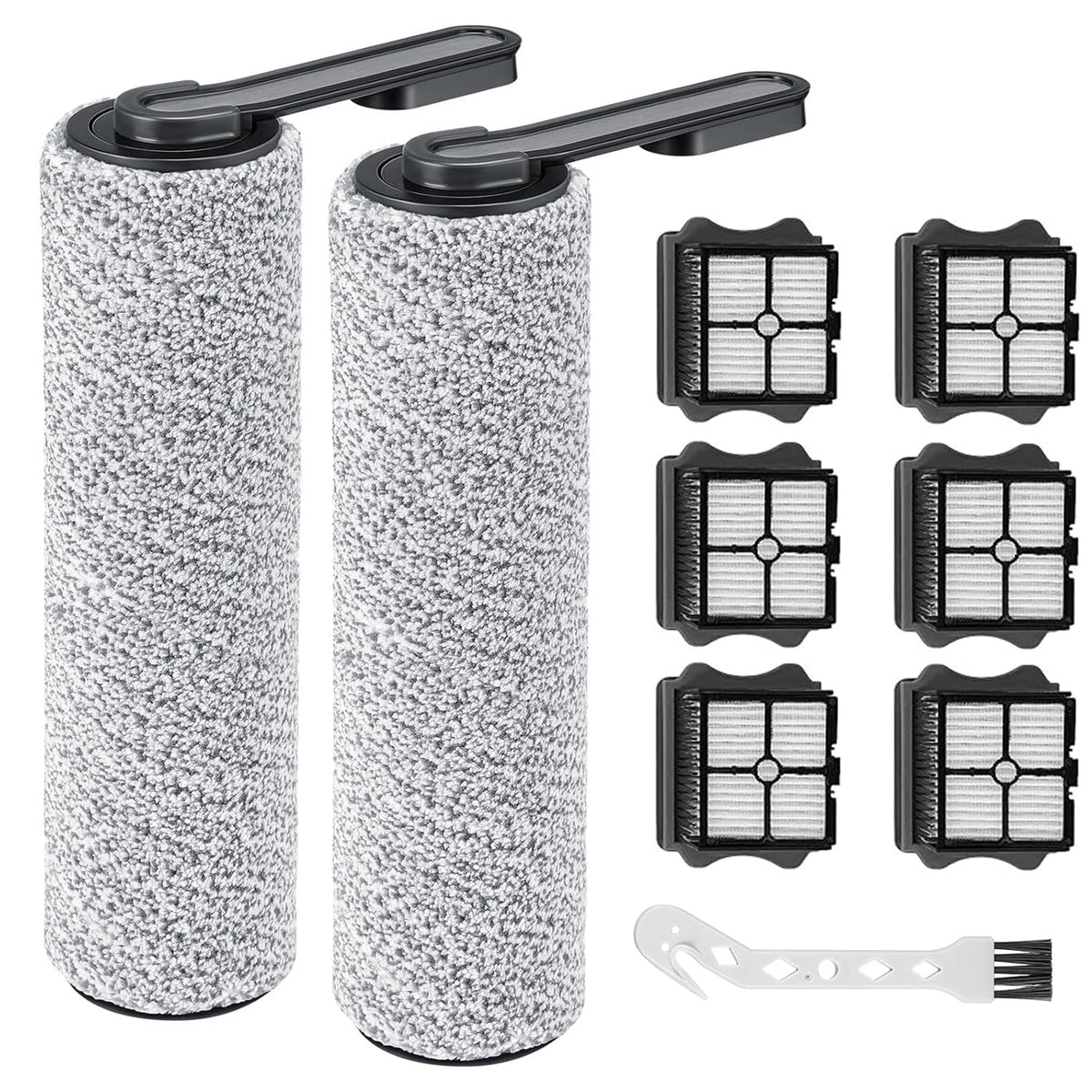 ADDFRESH Floor ONE S5 brush roller package for quick replacement and deeper cleaning.