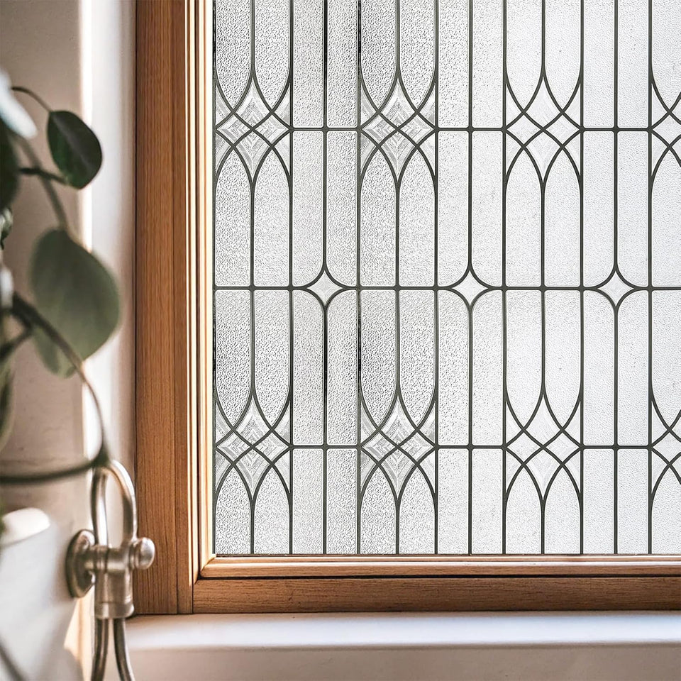 ADD.HERES Dusseldorf pattern close-up privacy and decorative detail.