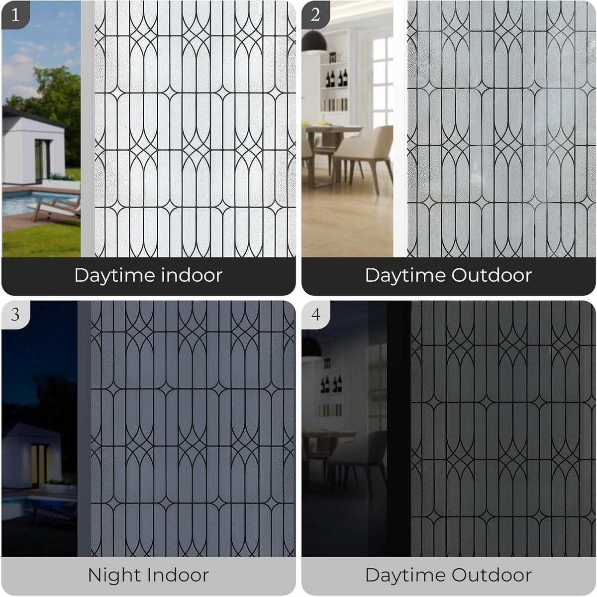 ADD.HERES easy removal preserves window surfaces for future looks.