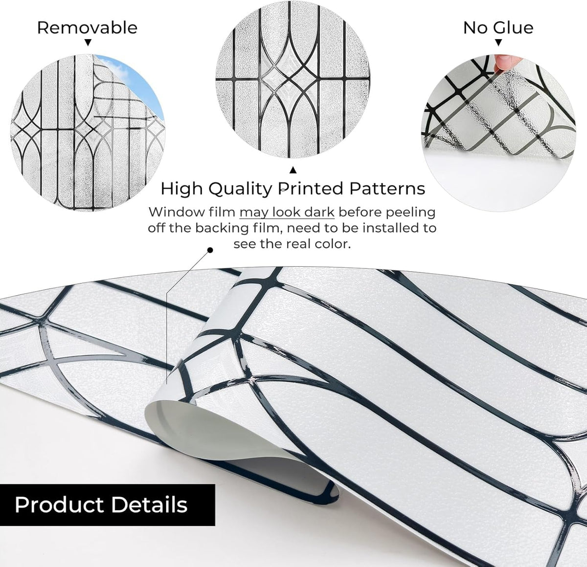 ADD.HERES scratch-resistant and fade-proof film preserves color and clarity.