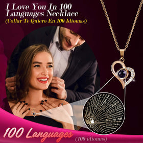 ADDWel hidden I Love You necklace in the rose box.