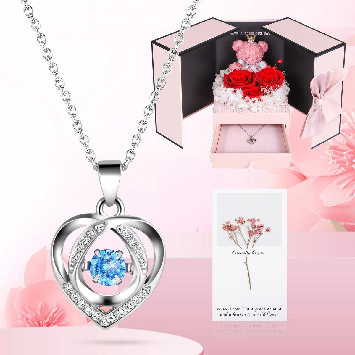 ADDWel hypoallergenic necklace inside box pairs with any outfit for a refined look.
