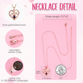 ADDWel Necklace worn image demonstrates everyday wear and sentimental value