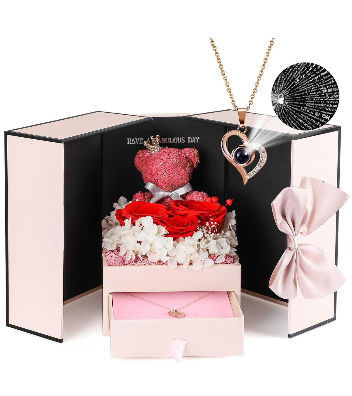 ADDWel preserved rose box displays an elegant keepsake for years.