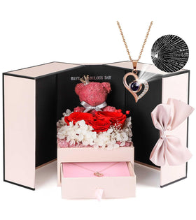 ADDWel preserved rose box displays an elegant keepsake for years.