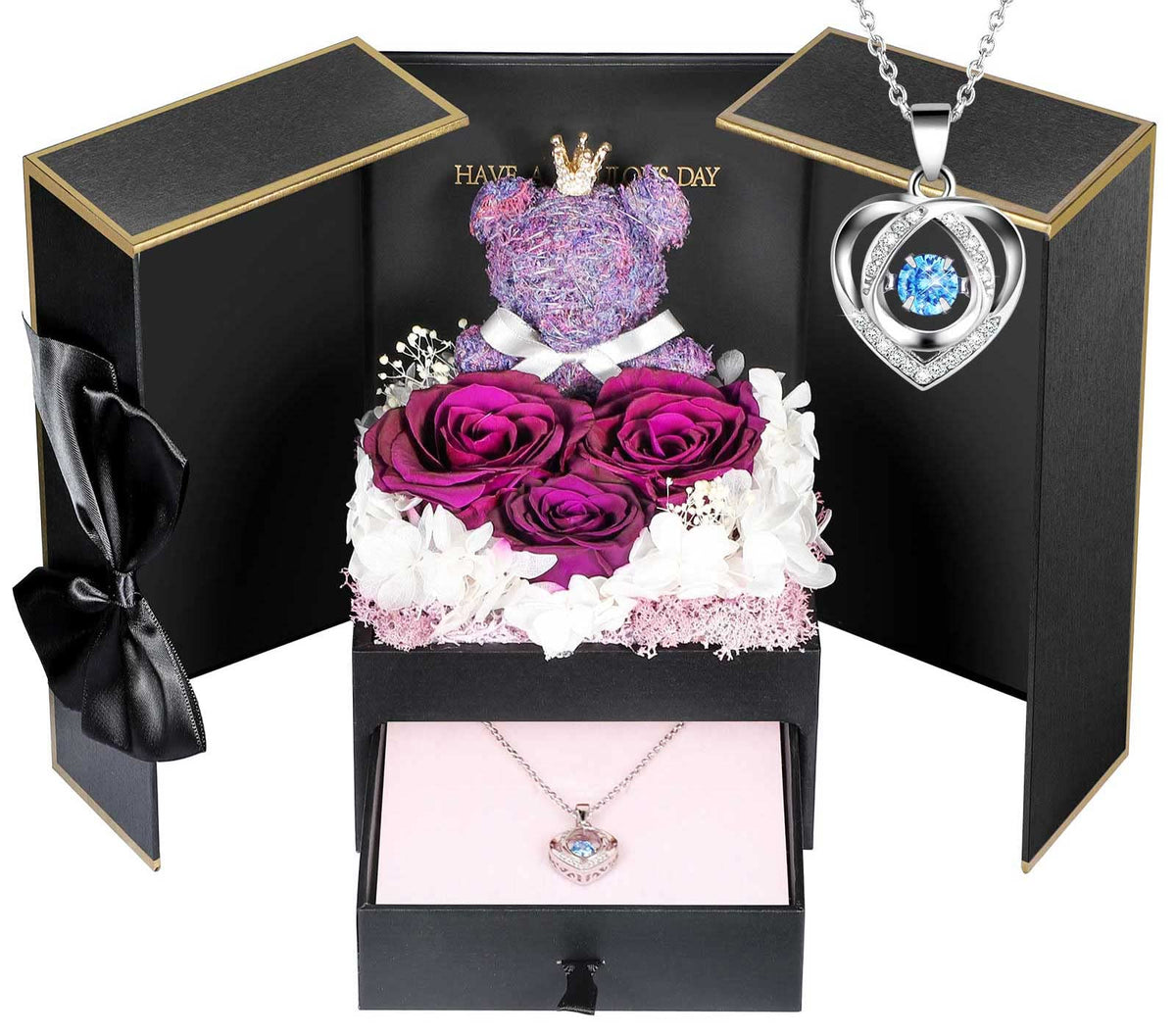 ADDWel preserved rose in gift box, a lasting romantic keepsake.