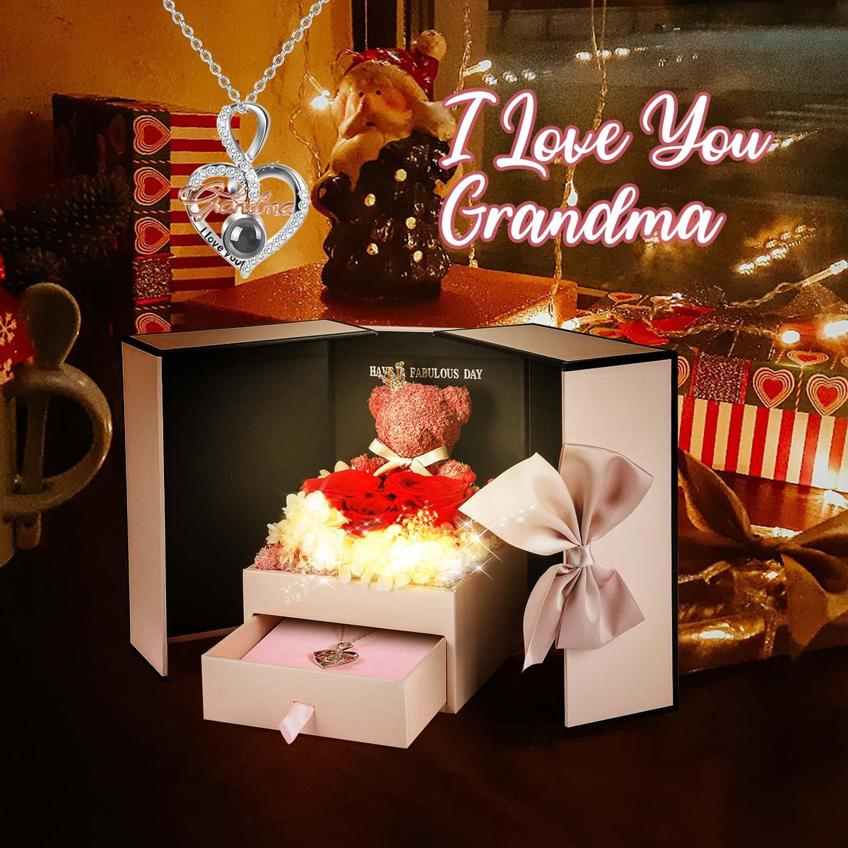 ADDWel preserved rose packaging ready to gift and display