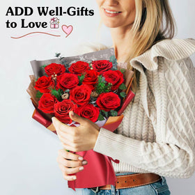 ADDWel preserved roses delivery-ready packaging ensures pristine arrival.