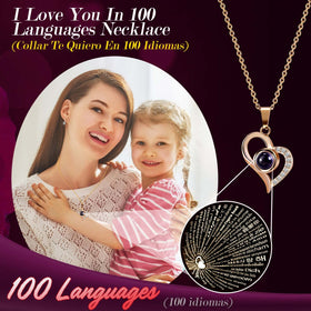 ADDWel rose box reveals hidden I Love You necklace for a memorable surprise