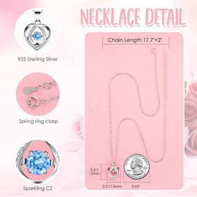 ADDWel 925 sterling silver necklace inside box offers hypoallergenic daily wear.