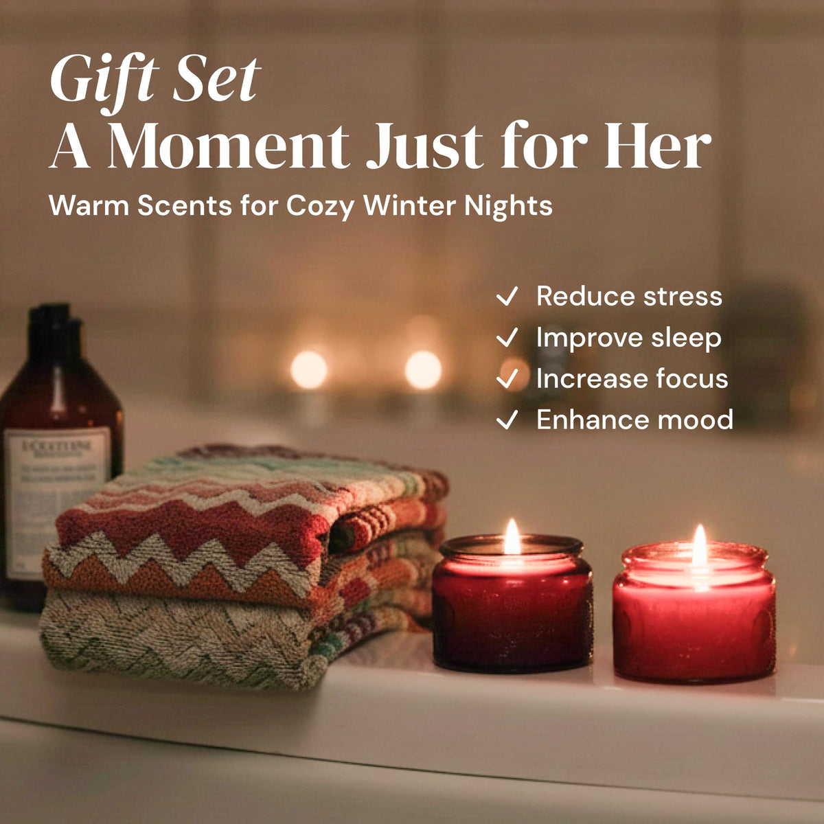 ADELEGOURDAIN Bergamot candle in amber glass to brighten living areas.
