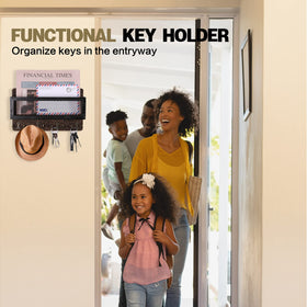 ADIIL multi-purpose organizer for keys, mails, wallets, and more.