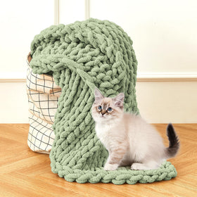 Admitrack sage green yarn detail emphasizes durable fibers for daily use.