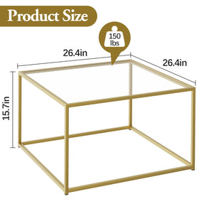 Adompacat gold frame adds elegant durability to the living area.