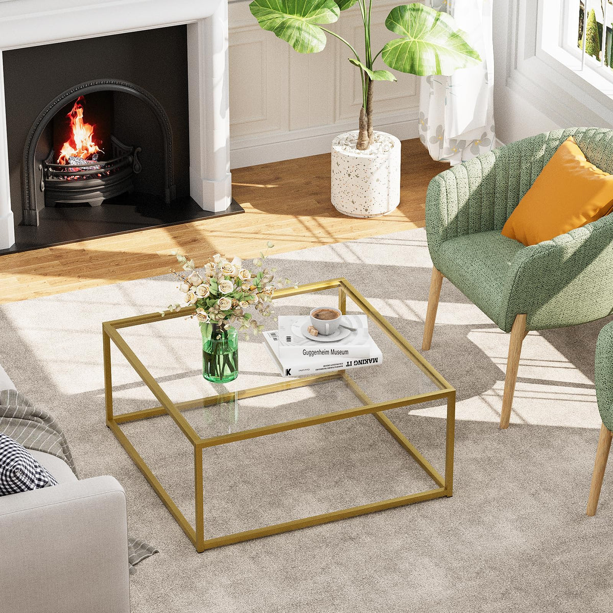Adompacat minimalist table suits modern styles in small rooms.