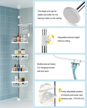 ADOVEL tool-free installation makes setup quick without drilling or glue