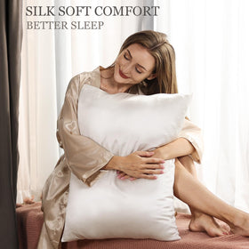 Adubor silk close-up shows 22 momme softness for gentle skin contact