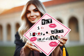 ADVANSYNC cap topper easy-to-apply design for fast graduation decoration.