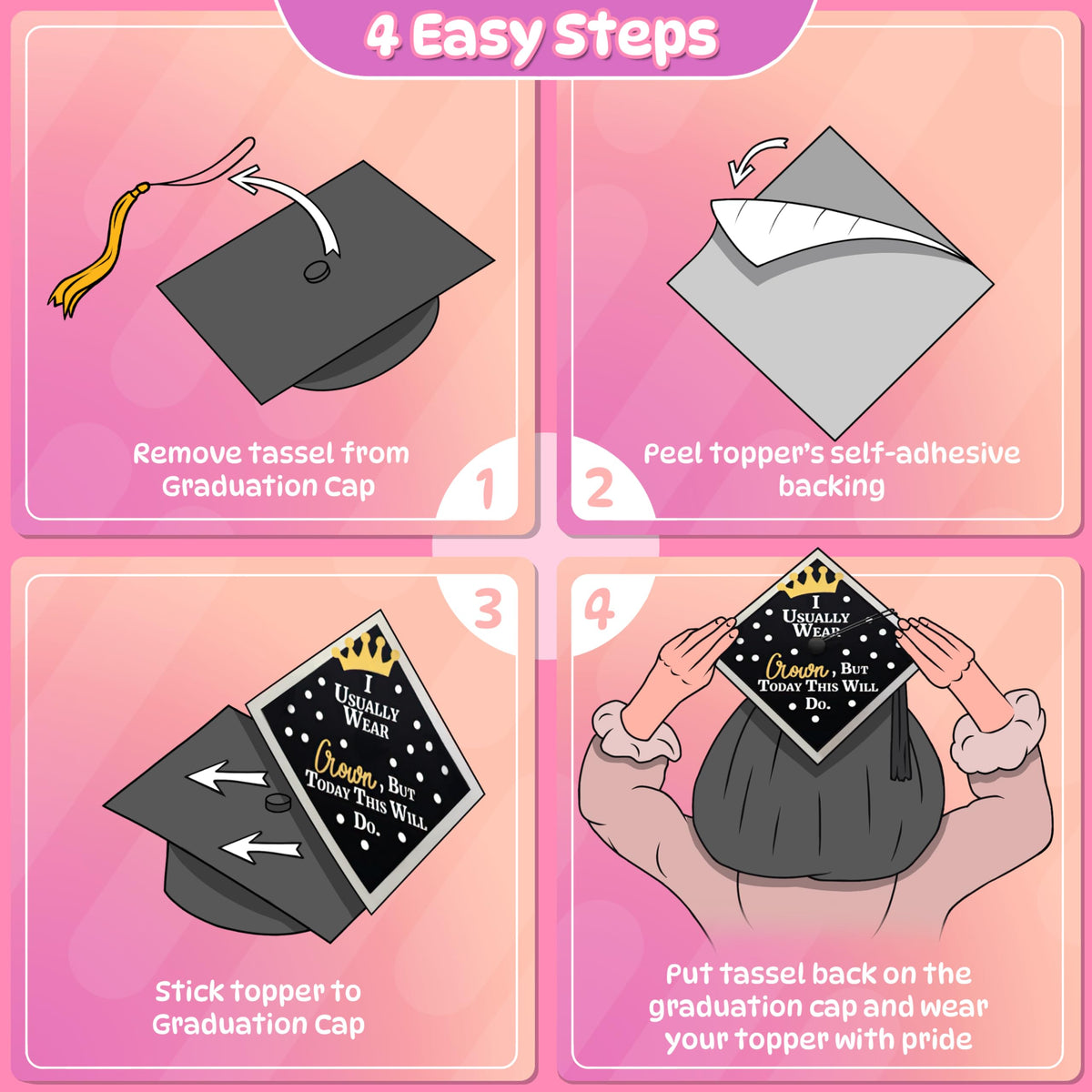 ADVANSYNC cap topper covers the cap surface for a seamless look