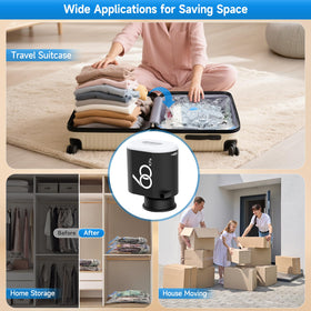 Adworte versatile vacuum bag use for clothes bedding and laundry