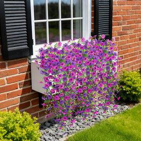 ADXORA silk daisies for balcony and yard decor year round.