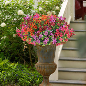 ADXORA daisy bouquets arranged in planters offer stylish windowsill decor