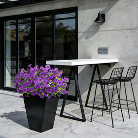 ADXORA green artificial greenery ideal for front porch or balcony decor.