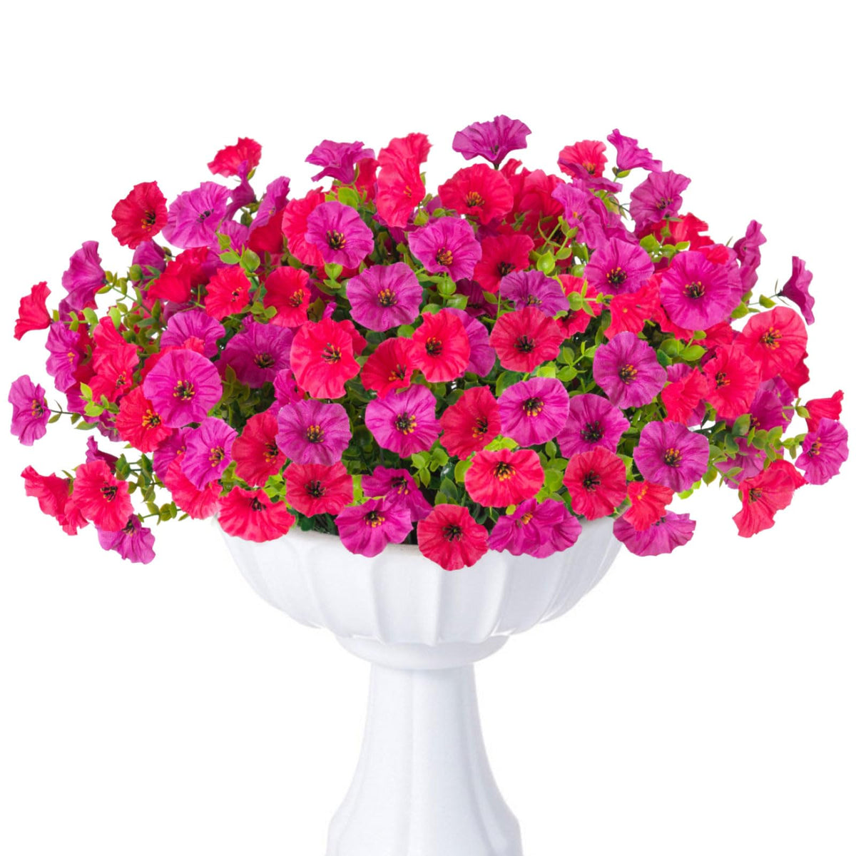ADXORA waterproof fake flowers stay fresh in sun and rain
