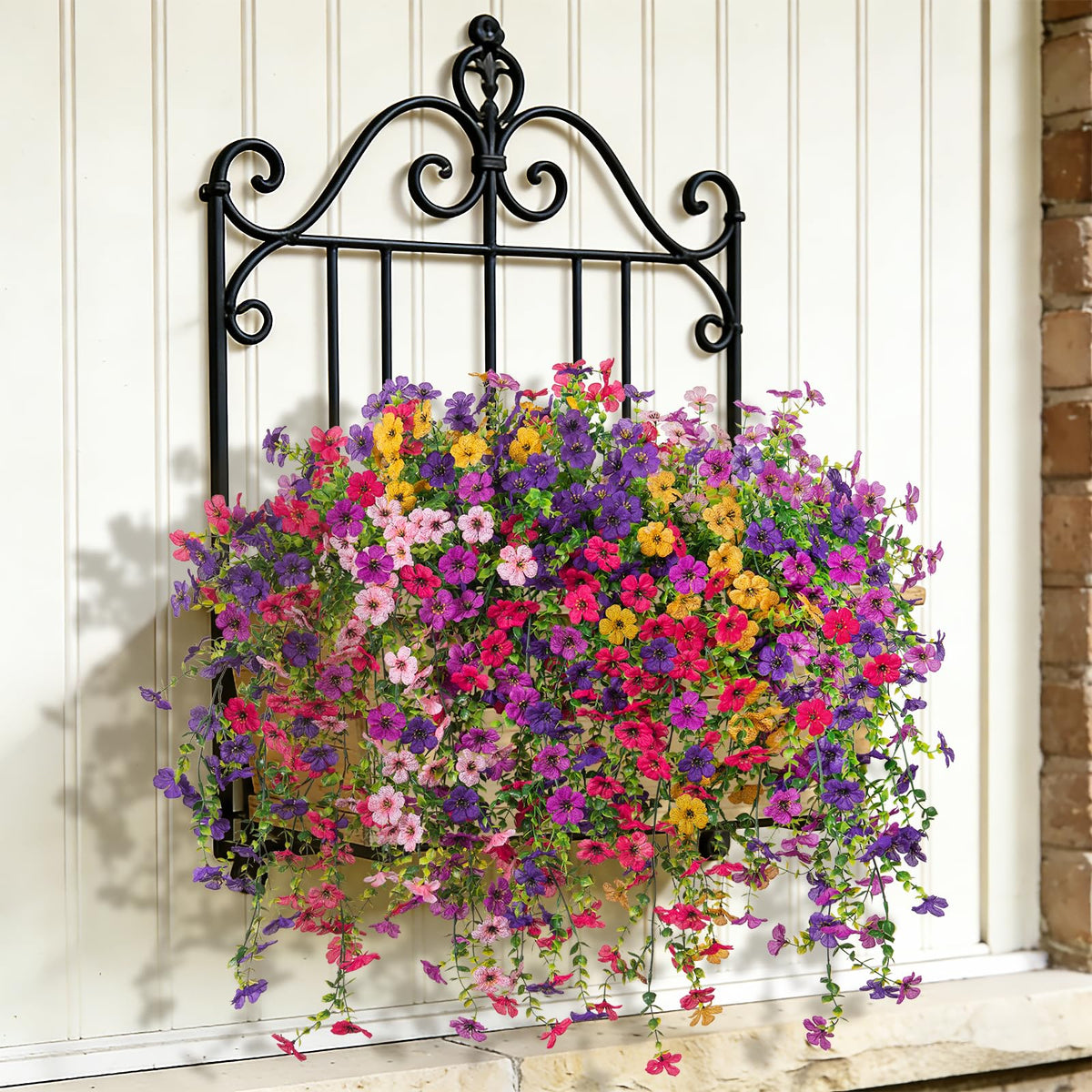 ADXORA maintenance-free artificial flowers stay vibrant year-round.